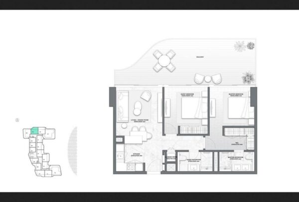 Wohnung / LUXUSWOHNUNGEN / Ferienwohnung / Dubai / Direkter Strandzugang – Bild 15