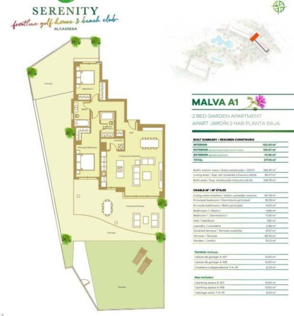 Ferienwohnung / Wohnung / Erdgeschosswohnung  / Alcaidesa / La Linea de la Concepcion / Costa del Sol – Bild 18