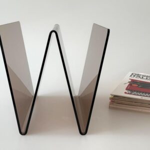 Acryl-/ Plexiglas Zeitungsständer Magazinständer Design 70er