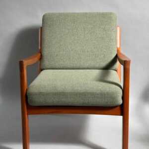 Easychair Wanscher Teak Sessel France & Søn Denmark Design 70er