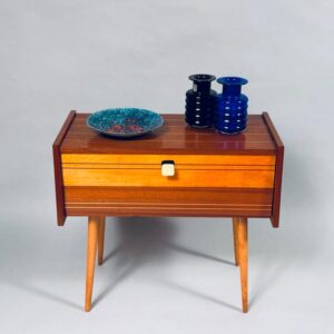 Nähtischchen Beistelltisch Nachttisch Sideboard Nähtisch 60er