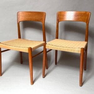 Stühle Kristiansen Teak Danish Design Kjærnulf 1960er