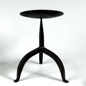 XXL Kerzenständer Brutalist Schmiedeeisen Eisen Dreibein 1960er