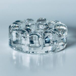 Kerstenständer Rosenthal studio-linie Bubble Glas schwer 1970er