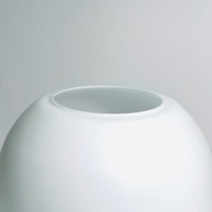 Peill & Putzler Ersatz Glas Kugel Lampe 1970 Opalweiß Ø25