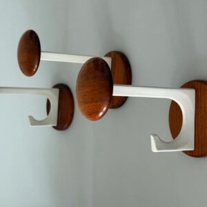 Schönbuch Garderobe Haken Teak Mantelhaken 1960er