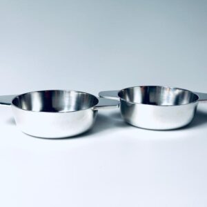 Paar Schalen Gio Ponti für Berndorf versilbert 1930er