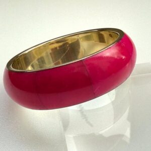 Vintage Armreif Messing pink Boho Chic