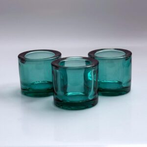 Iittala Kivi Teelichthalter 3x Türkis 6 cm marimekko Finnland