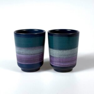 KMK Becher Viola Keramik Manufaktur Kupfermühle Trinkbecher