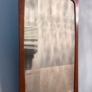 Wandspiegel Teakholz Danish Modern Design Vintage 1960er