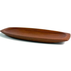 Teak Tablett Schale Schweden Gondel Minimalist 60er