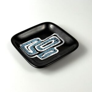 Schale Strehla Keramik DDR Design FAT Lava Rörstramd 1960er