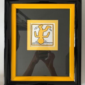 K. Haring Druck Offset Lithografie Pop Art France 90er