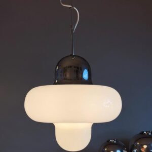 Pendelleuchte Lampe Deckenlampe Italien Italy Spaceage 1970er