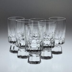 Friedrich Kristall Likörgläser Serie Konsul Vintage 1960er