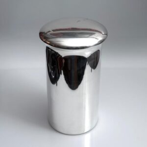 Versilberter Flaschenkühler Mesa Italy barware 1960er