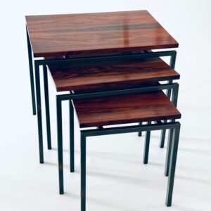 Pastoe Satztische Palisander Couchtisch Beistelltisch Minimalism