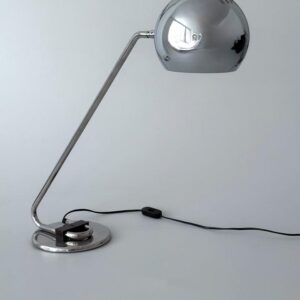 Lampe Tischleuchte Chrom Spaceage Italy 1970er