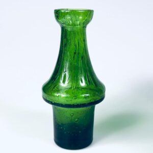 Vase Kristall Design Jozef Podlasek handgefertigt Schaumglas 60er