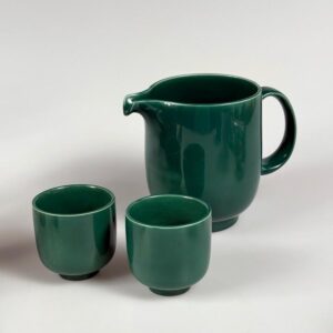 Krug Becher Rosenthal Plus Set  Keramik Wolf Karnagel 1970er