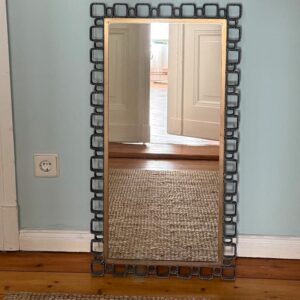 Hillebrandt Spiegel Brutalist Wandspiegel 1960er