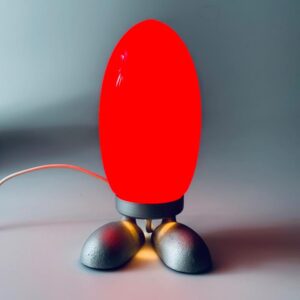 1/6 Dino Eierlampe Egg lamp Tatsuo Konno für Ikea Vintage