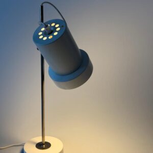 AKA Schreibtischlampe Lampe Tischleuchte DDR weiß 70er